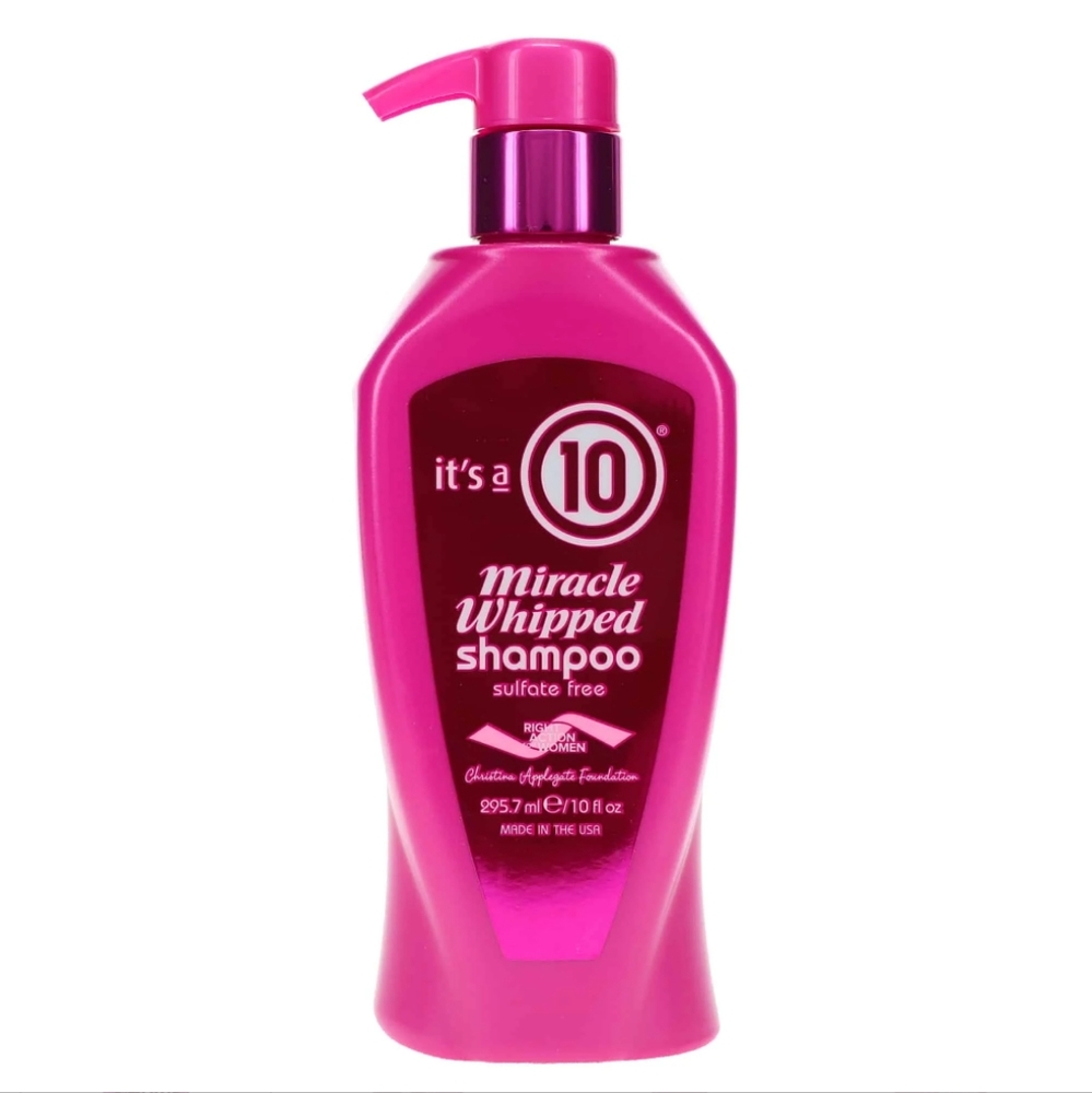 It's a 10 Miracle Whipped Shampoo.